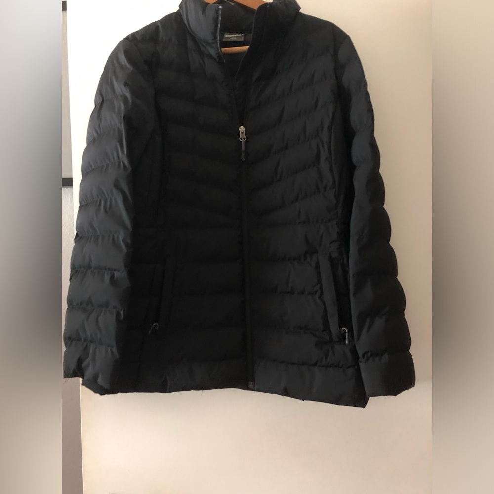 Women's Black Quilted Jacket